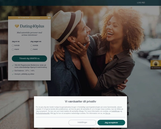 Dating40plus Logo